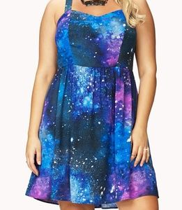 Galaxy dress.